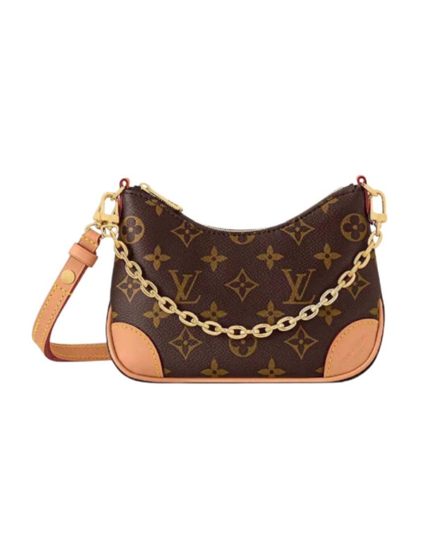 Structured corner satchel bag in black