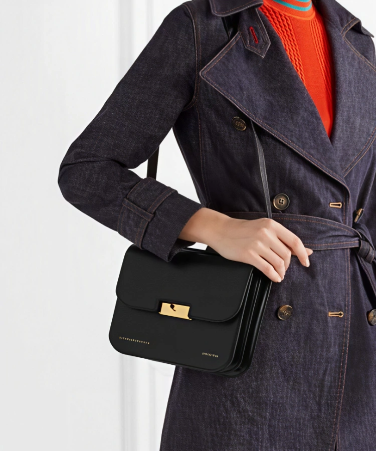 Shoulder bags worn on the shoulder