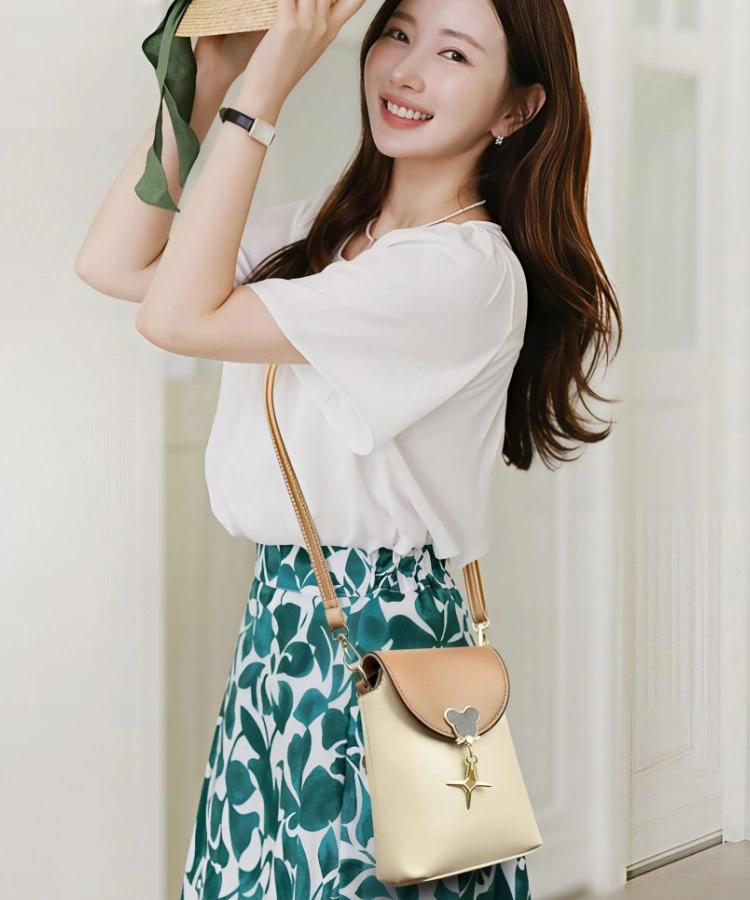 Crossbody bags worn hands-free